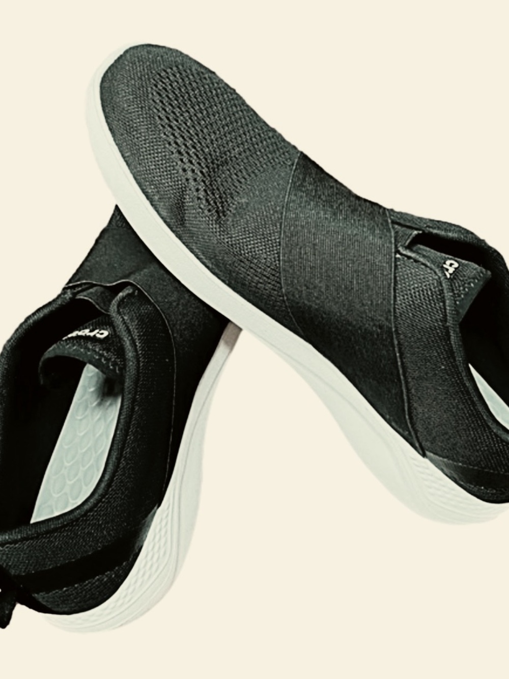 Crocs - Jet Black Men’s Slip Sneakers
